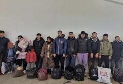 Edirne’de 14 kaçak göçmen yakalandı