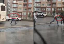 Ankara'da pompalı tüfekli kavga kamerada: 2 tutuklama