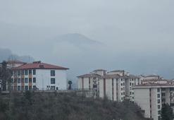 Zonguldak’ta yüksek kesimlerde sis etkili oldu