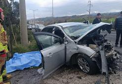 Manisa’da refüjü aşan otomobil, zincirleme kaza yaptı: 2 ölü, 4 yaralı