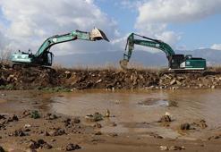 DSİ'den Irlamaz Çayı'nda taşkın sonrası çalışma