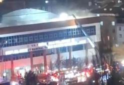 Başkentte saunada çıkan yangın söndürüldü