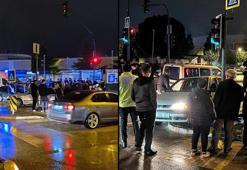 Bursa'da otomobil yayalara çarptı: 1 yaralı