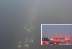 İstanbul'da yağmur ve sis etkili oldu; trafik yoğunluğu oluştu