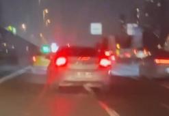 Bahçelievler'de trafikte makas attığı anları sanal medyada yayınlanan 2 sürücü yakalandı