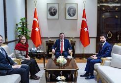 Cevdet Yılmaz, Brezilya'nın Ankara Büyükelçisi Neves'i kabul etti