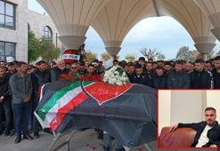 Kazada ölen Karşıyaka Spor Kulübü taraftarı, KSK bayrağı ile uğurlandı