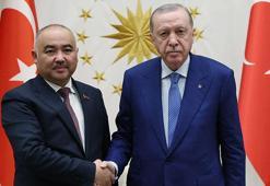 Cumhurbaşkanı Erdoğan, Kırgızistan Parlamento Başkanı Uulu'yu kabul etti
