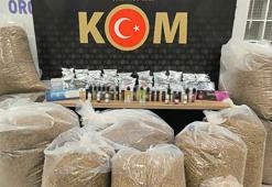 Manisa'da kaçak tütün operasyonu; 5 gözaltı
