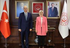 Bakan Göktaş, Mısır Ankara Büyükelçisi Elsheik ile görüştü