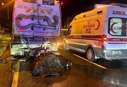 Aydın’da belediye temizlik aracı ile çarpışan motosikletin sürücüsü öldü