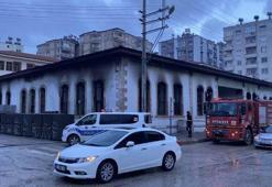 Devlet Bahçeli'nin de eğitim gördüğü, restorasyon halindeki 115 yıllık okulda yangın