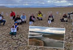 Kuruyan Çavuşçu Gölü, yeniden su tutmaya başladı
