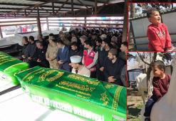 Hatay'da su dolu inşaat temeline düşen 2 kardeş toprağa verildi