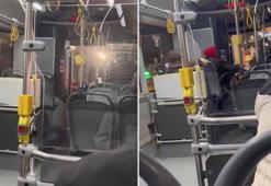 Şişli’de İETT şoförü sürücülere hakaret edip yolcularla tartıştı: 'Oturduğun yerden bir düğmeye basacaksın'