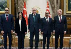 Cumhurbaşkanı Erdoğan, DEM Parti heyetini kabul etti