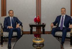 Bakan Fidan, Katar Başbakanı Al Thani ile görüştü