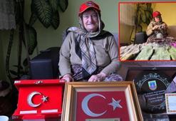 İlmek ilmek vatan sevgisi; TSK'dan 'Hamide anne'ye vefa plaketi