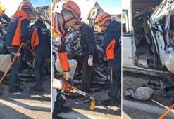 Kayseri'de öğrenci servisi, TIR'a arkadan çarptı: 1 ölü, 7 yaralı