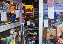 İçki fiyatlarını camlarına asan büfe işletmecisi hakkında tutanak