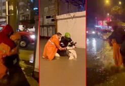 Osmaniye’de sağanak ve fırtına; ekipler mahsur kalanları sırtında taşıdı