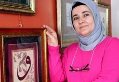 14 Şubat için hat tablolarına ilgi büyük