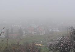 Keşan'da sis etkili oldu