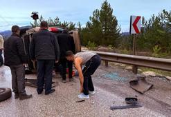 Otomobil ile hafif ticari araç çarpıştı; 2 yaralı