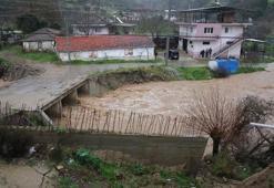Aydın’da dere taştı; 9 ev tedbir amaçlı tahliye edildi