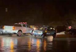 Adana'da Feke, Saimbeyli ve Tufanbeyli'yi bağlayan kara yolu ulaşıma kapandı