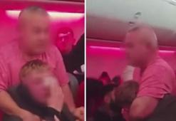 Antalya'dan kalkan uçaktaki yolcuların kavgası kamerada; 2 yolcuya ömür boyu uçuş yasağı