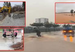 Doğu Akdeniz'i şiddetli yağmur vurdu