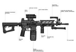 Archon Defense, Suudi Arabistan'daki fuarda ultra hafif makineli tüfeğini tanıttı