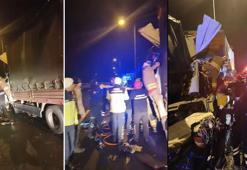 Bolu Dağı Tüneli çıkışında kaza; baba öldü, oğlu yaralandı