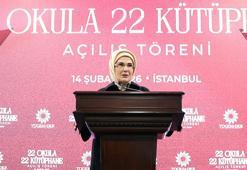 Emine Erdoğan: Kütüphane okulların kalbidir, ruhudur, can damarıdır