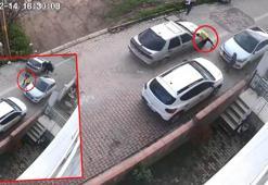 Kocaeli'de otomobilin Down sendromlu çocuğa çarptığı kaza kamerada