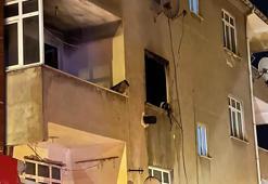 Sancaktepe’de 3 katlı binada yangın: 1 yaralı