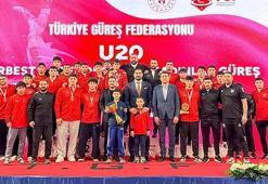 U20 Serbest Güreş Türkiye Şampiyonası sona erdi
