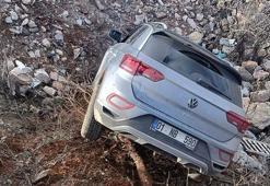 Adıyaman'da otomobil şarampole devrildi: 4 yaralı
