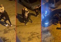 Sultangazi'de trafik tartışmasında aracından inen sürücüyü mahalleliler darbetti