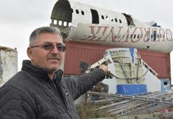 80 bin TL'ye alıp 7 parça halinde TIR'larla taşıdığı Boeing 747’yi 2,5 milyon TL'den satışa çıkardı