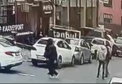 Güngören'de 1 milyon 700 bin liralık gasp kamerada