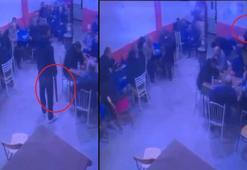 Kahvehanedeki pompalı tüfekli saldırı kamerada