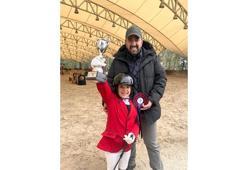 7 yaşındaki Yasmin, binicilik yarışmalarını ilk sırada tamamladı