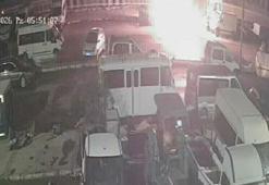 Hurda otobüsteki yangın kamerada: Abdullah öldü; 3 gözaltı