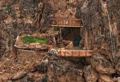 Koruma altındaki falezlerde 'kaçak baraka' işgali