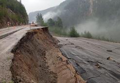 Adana'da helikopter pisti olarak kullanılan alan, heyelanda çöktü