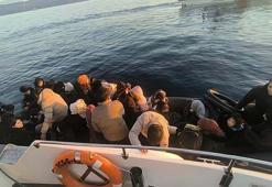 Çanakkale'de 37 kaçak göçmen ile 1 organizatör yakalandı