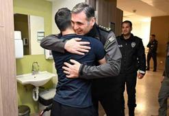 Operasyonda yaralanan özel harekat polisi taburcu edildi