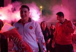 Avrupa şampiyonuna, minik sporculardan coşkulu karşılama